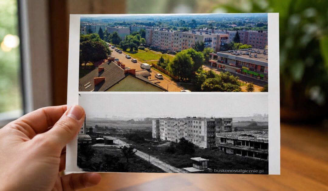 Środowe wspomnienia z Buska-Zdroju. Osiedle Sikorskiego kiedyś i dziś.