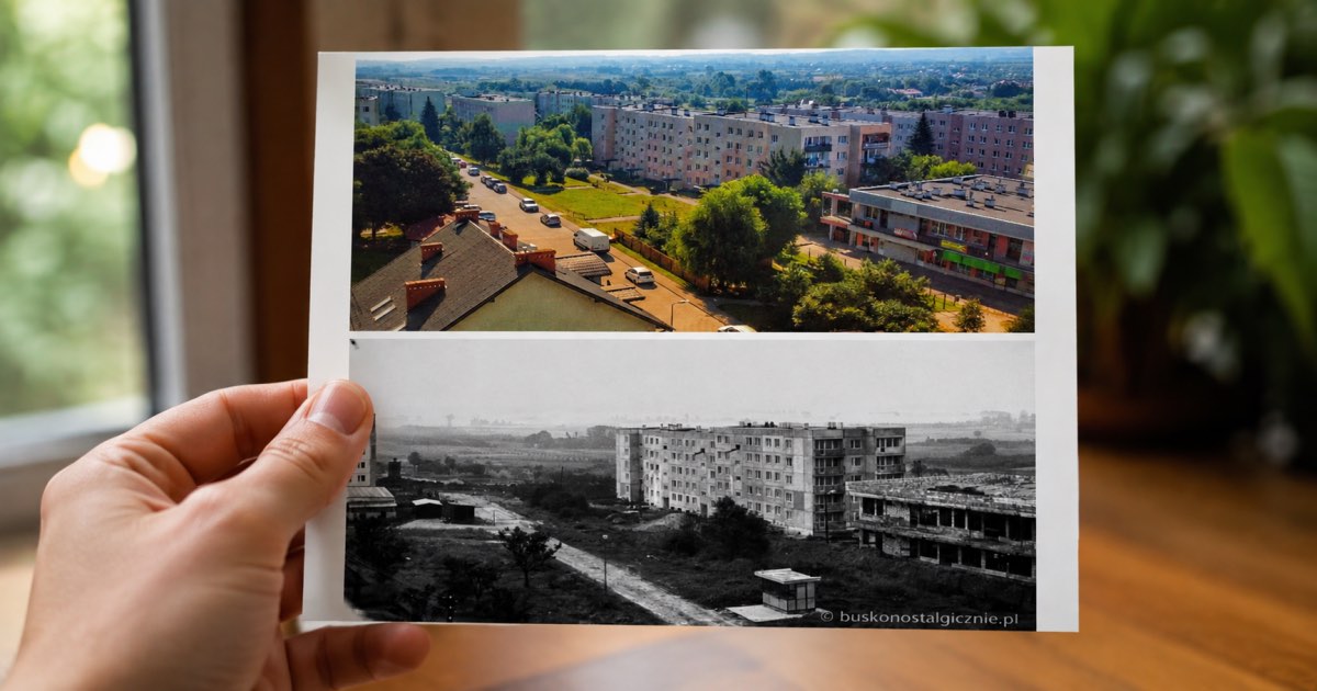 Środowe wspomnienia z Buska-Zdroju. Osiedle Sikorskiego kiedyś i dziś.