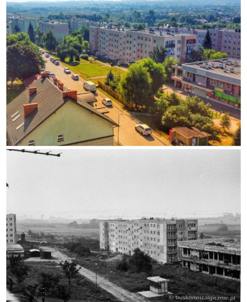 środowe fotografie busko-zdrój wczoraj i dziś - sikorskiego