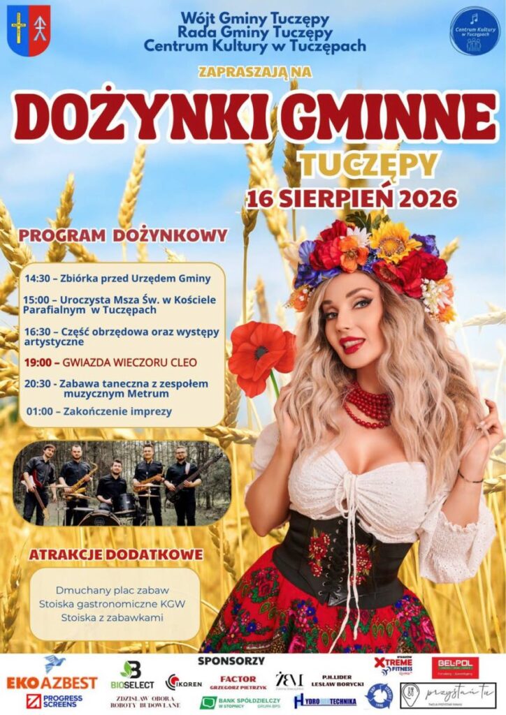 przegląd piosenki ludowej dożynki gminne w tuczępach