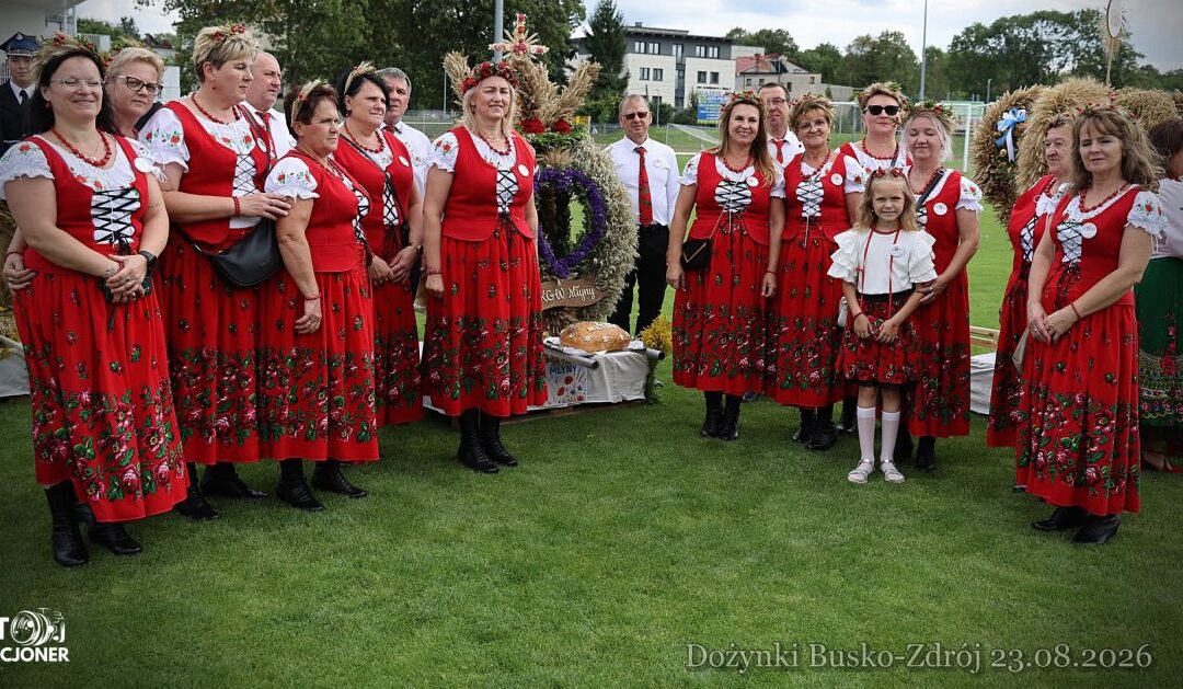 Znamy wyniki konkursów na najpiękniejszy wieniec i najlepsze stoisko podczas Dożynek w Busku-Zdroju.