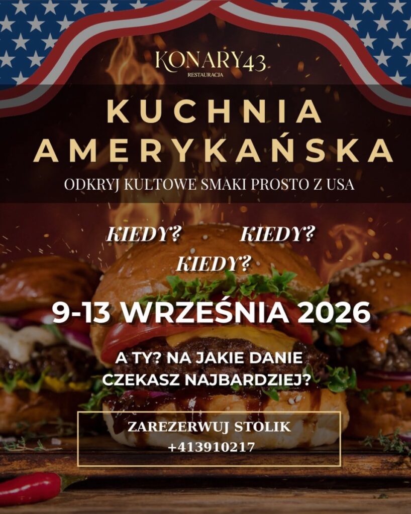 konary43 kuchnia amerykańska w konary43