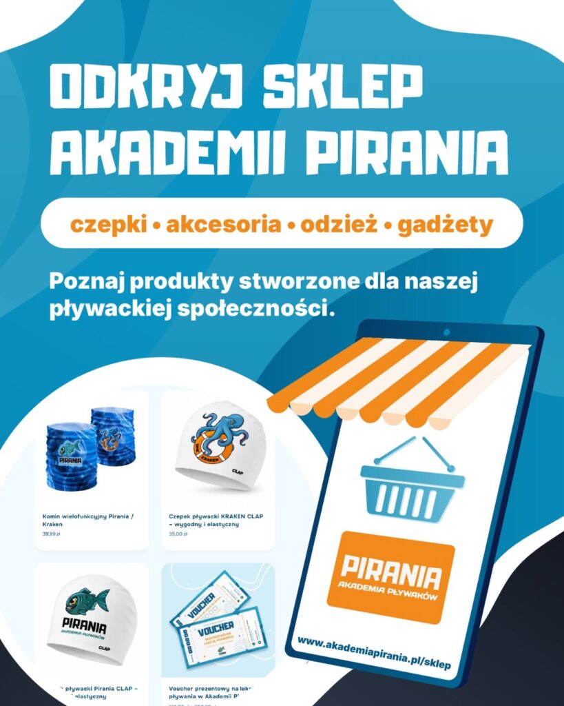 sklep internetowy akademii plywakow pirania