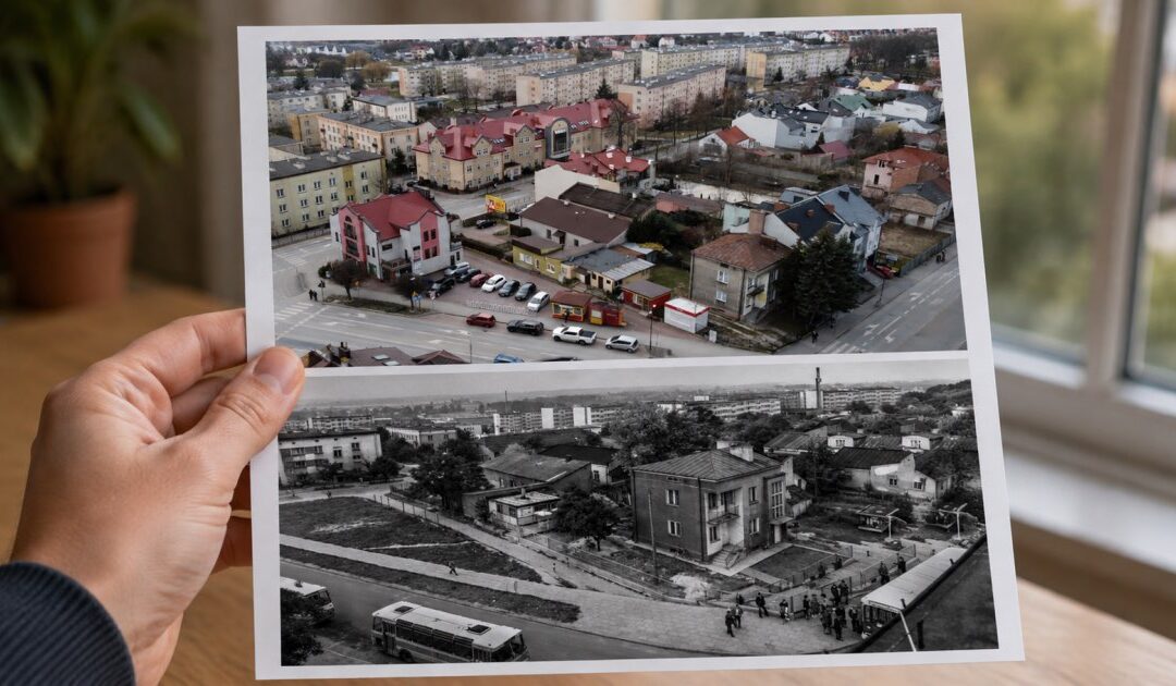 Środowe wspomnienia z Buska-Zdroju. Ulica Kopernika kiedyś i dziś.