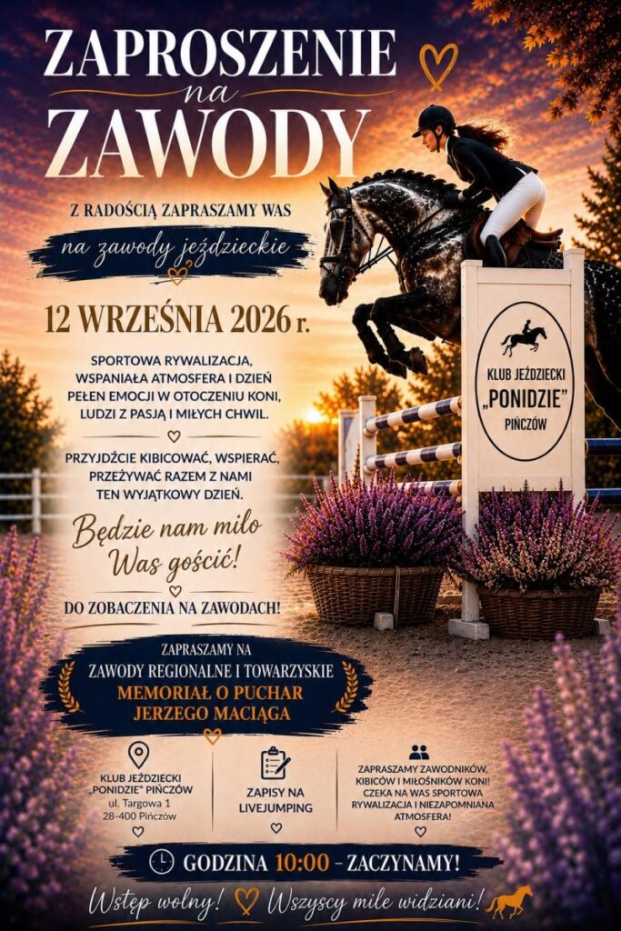 zawody jezdzieckie zawody jeździeckie w pińczowie