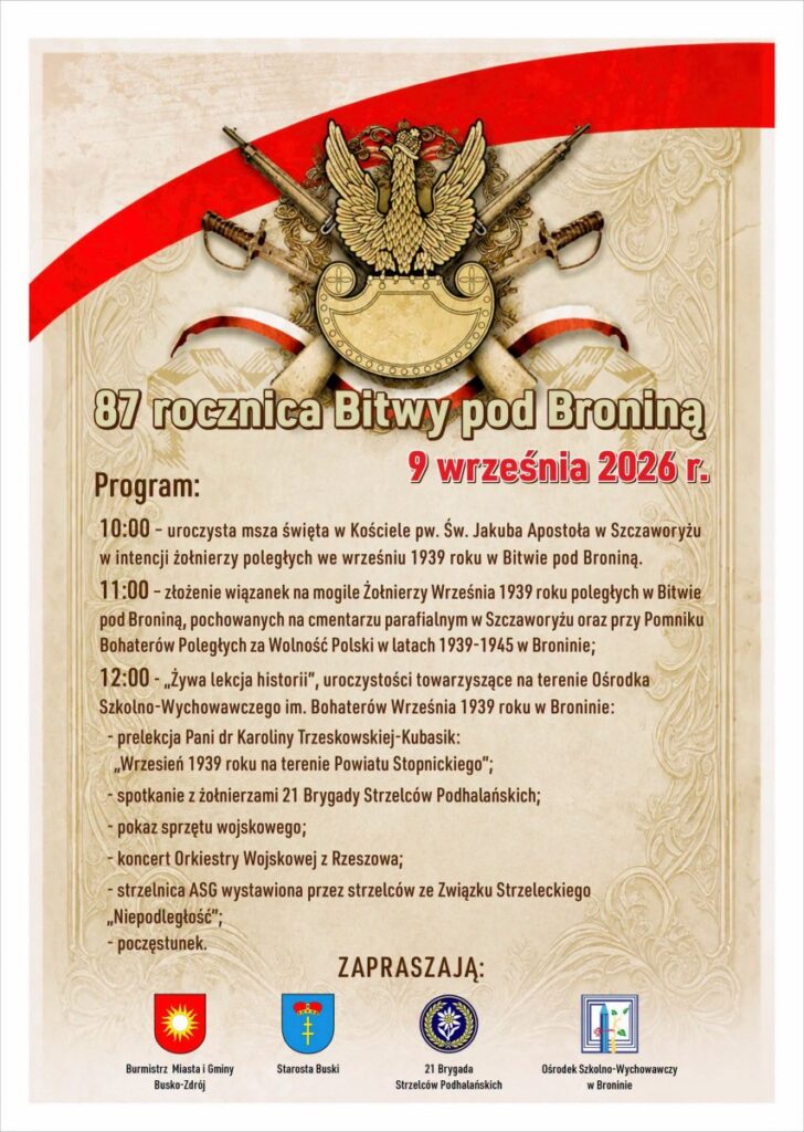 87. rocznica Bitwy pod Bronina