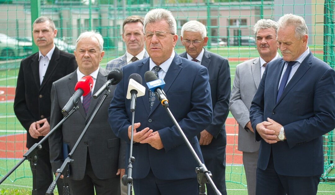 Nowa sala gimnastyczna w Busku-Zdroju. Inwestycja ma być gotowa do 15 grudnia.