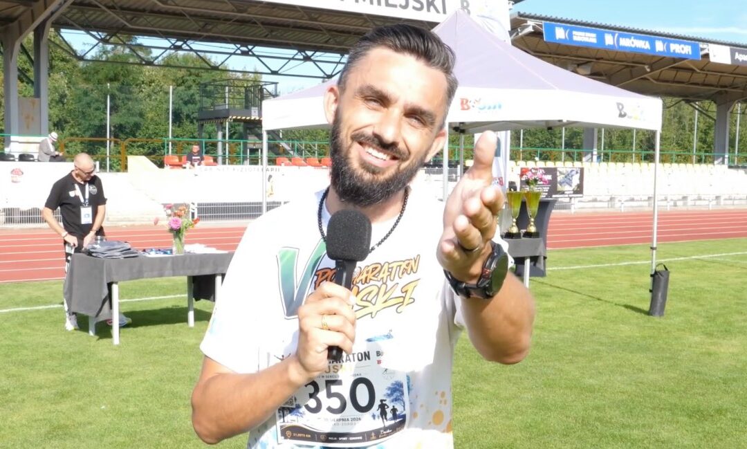 V Półmaraton Buski za nami. Ponad 300 zawodników na starcie, zwycięstwo Piotra Sztuka.