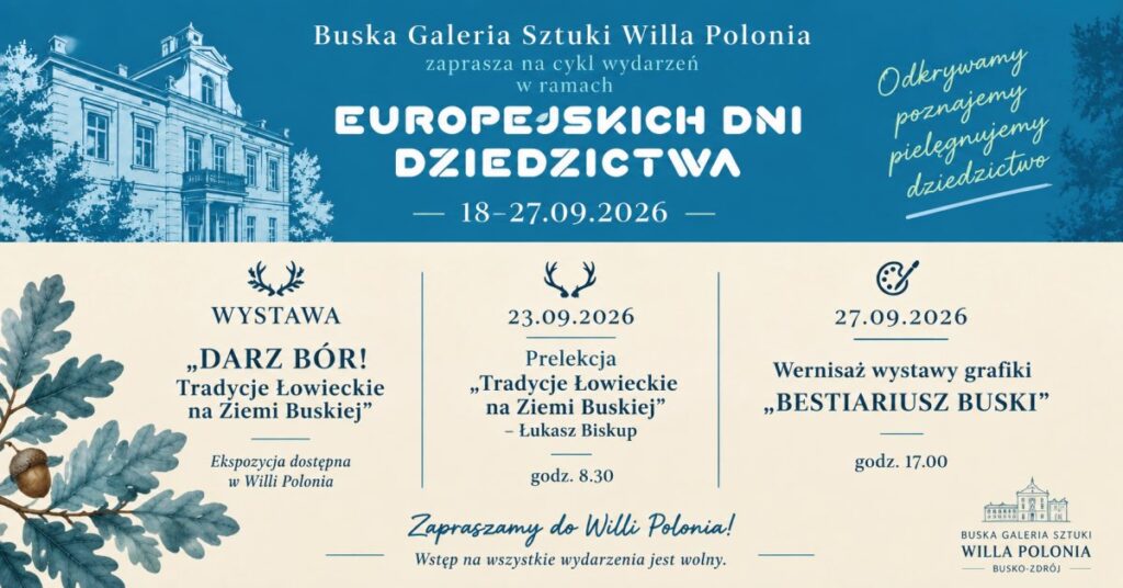 europejskie dni dziedzictwa busko-zdrój