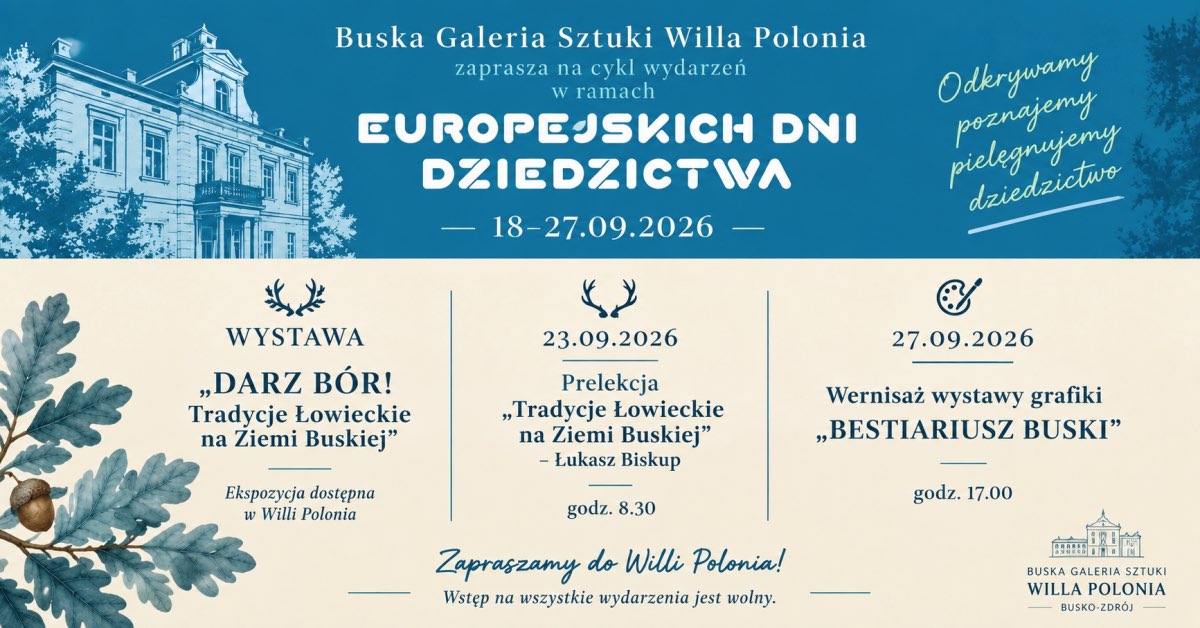 europejskie dni dziedzictwa busko-zdrój