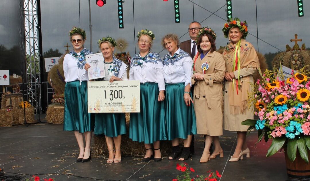 Powiat Buski gościł na dożynkach wojewódzkich. Delegacja z Kargowa-Brzozówki z wyróżnieniem.