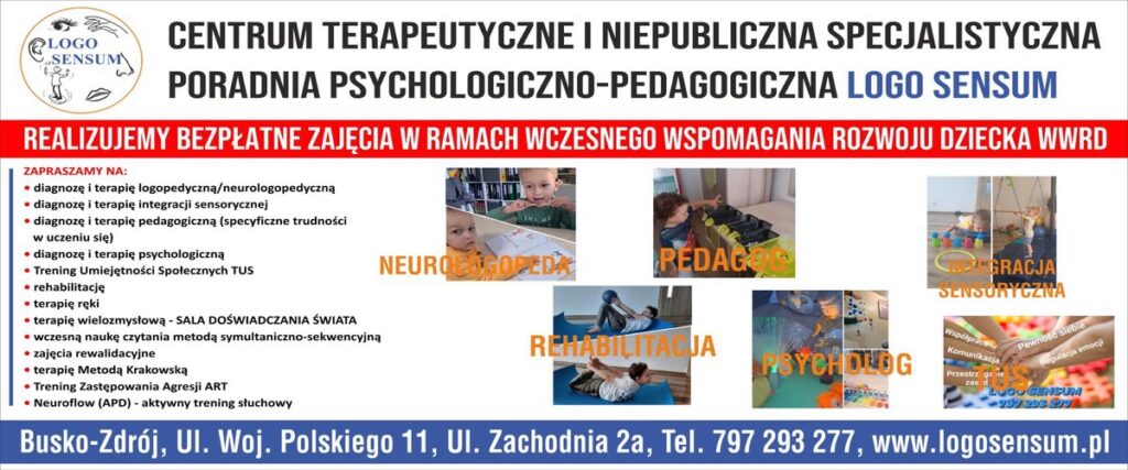 LOGO SENSUM – Centrum Terapeutyczne w Busku-Zdroju