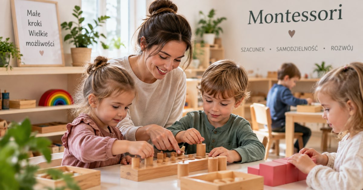 pomoc nauczyciela w przedszkolu montessori - praca