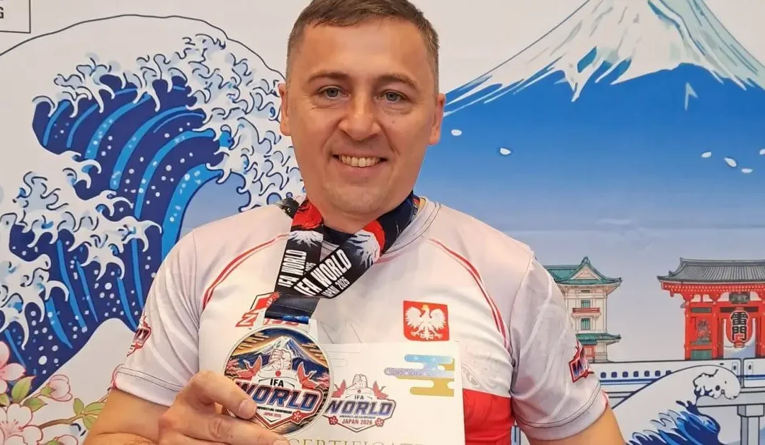 Przemysław Ciba wicemistrzem świata w armwrestlingu