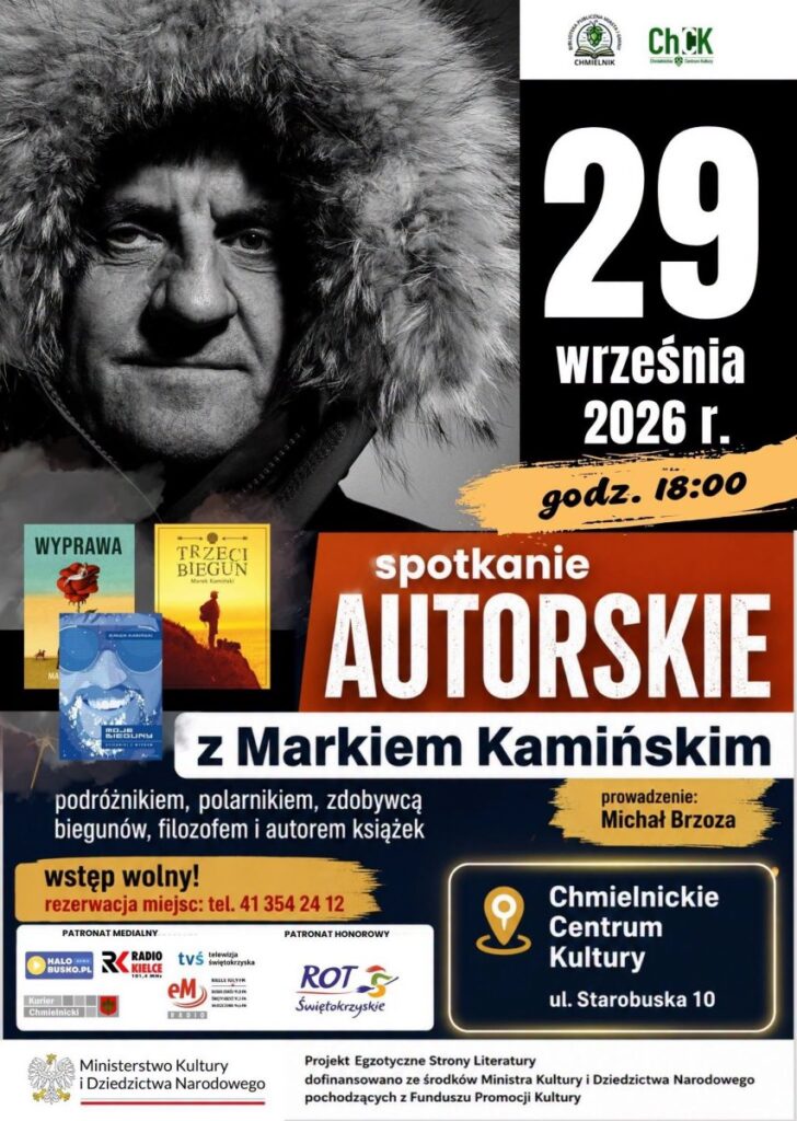 spotkanie z markiem kamińskim spotkanie z markiem kaminskim w chmielniku