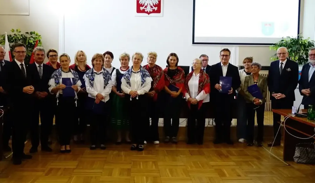 Koła gospodyń uhonorowane za dożynkowe wieńce