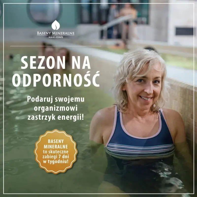 baseny mineralne Sezon na regenerację w Basenach Mineralnych Solec-Zdrój
