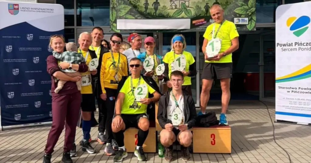Siedem miejsc na podium dla biegaczy KS ATHLETICS Busko-Zdrój w Pińczowie