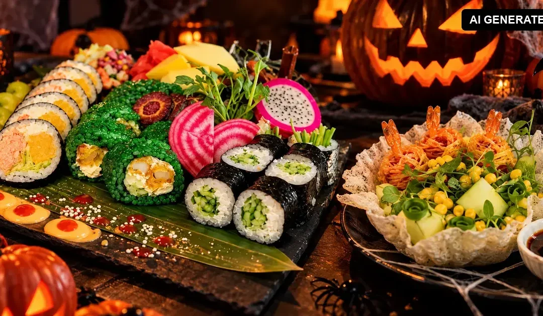 Halloween w IKKI SUSHI w Busku-Zdroju. Specjalny zestaw i konkurs z nagrodami
