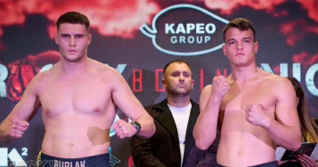 Marian Ivanitskyi już na miejscu przed Rocky Boxing Night