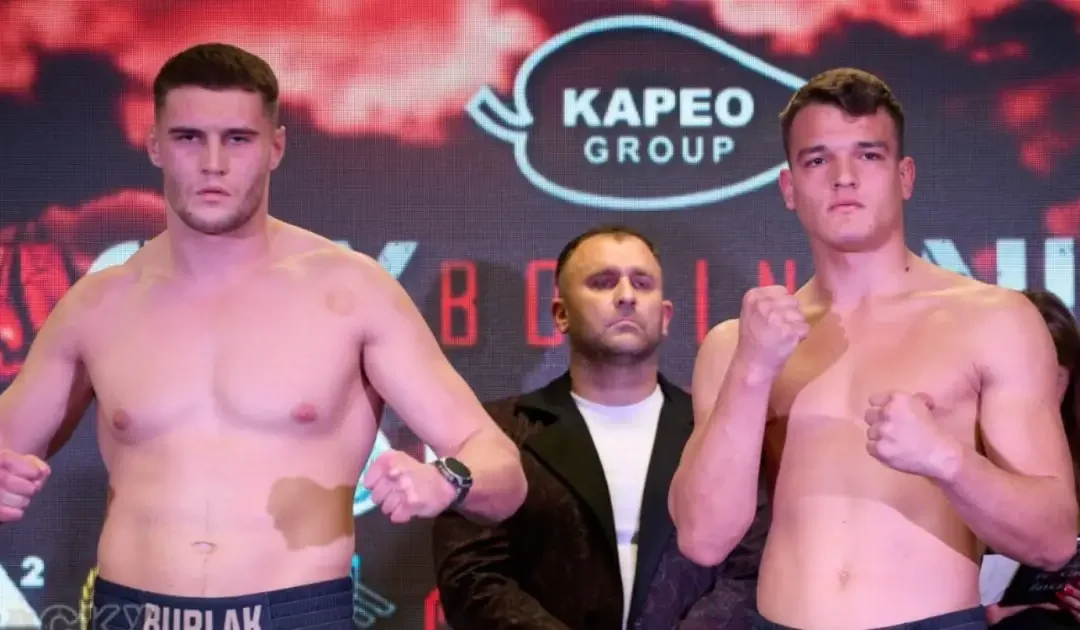 Marian Ivanitskyi już na miejscu przed Rocky Boxing Night