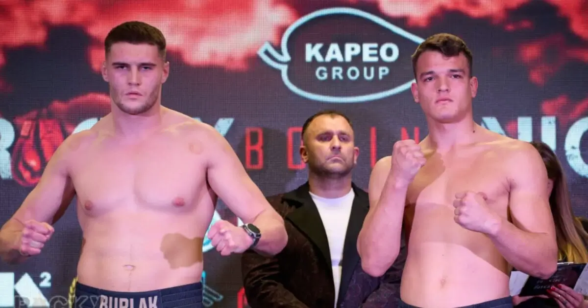 Marian Ivanitskyi już na miejscu przed Rocky Boxing Night