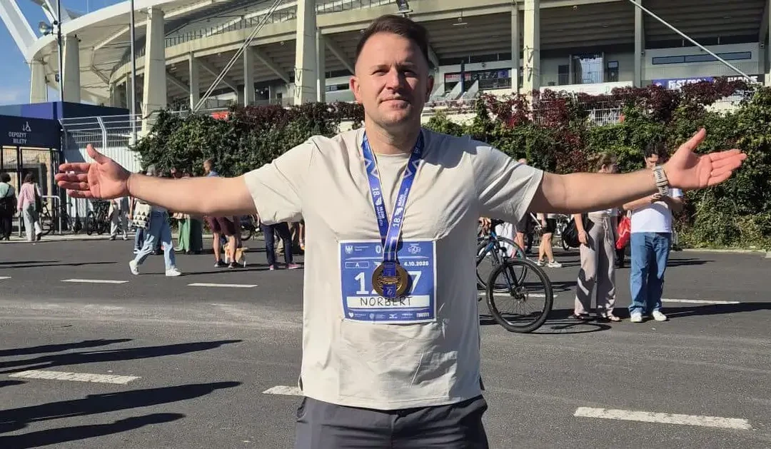 Buski policjant ukończył Silesia Marathon. Ponad 42 kilometry w niespełna 4 godziny.