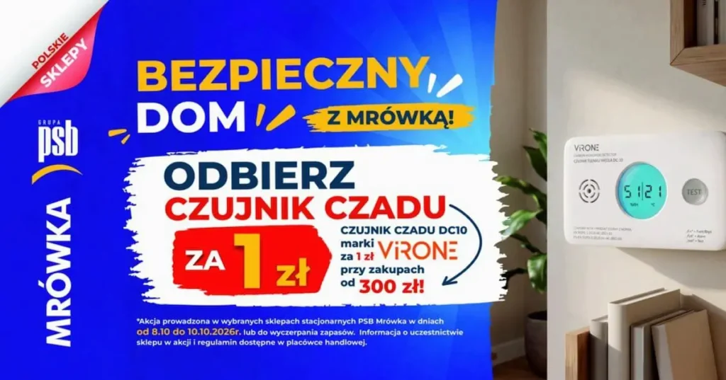PSB Mrówka rusza z akcją „Bezpieczny dom z Mrówką”