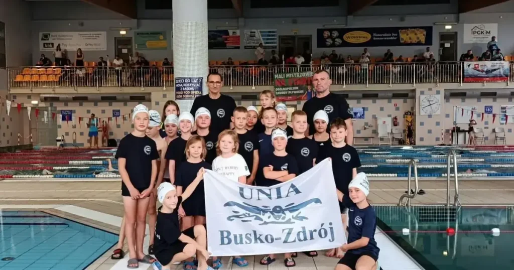 pływacy Unii Busko-Zdrój
